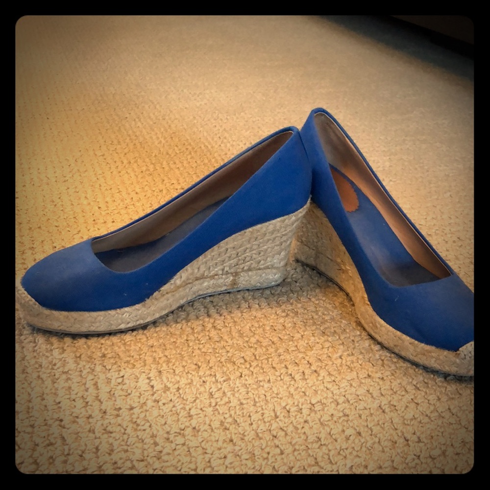 J Crew Wedge Shoes